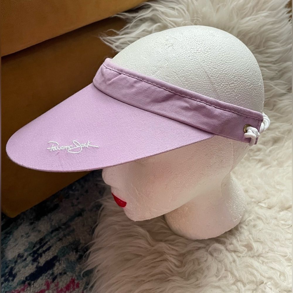 Panama Jack Golf Visor w/Coil Back Lavender